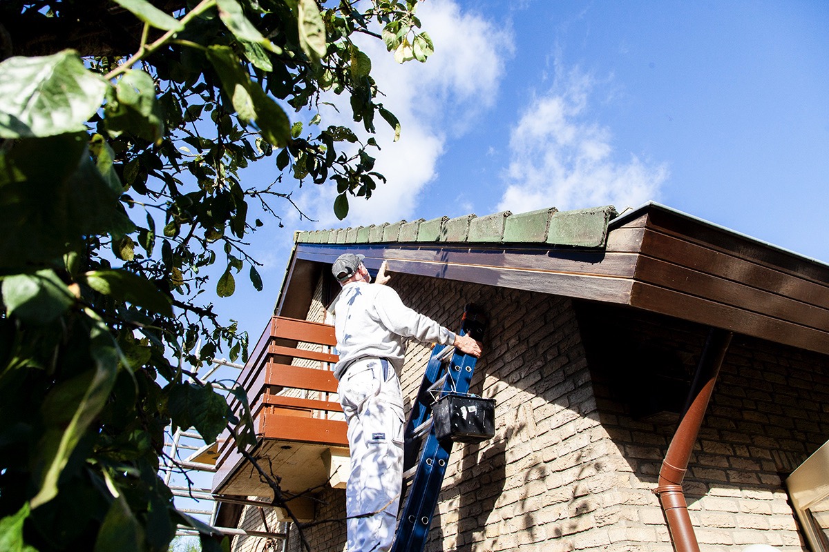 Huisschilderen op locatie door de Schildersklas